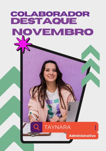 Funcionario do mês: Taynara
