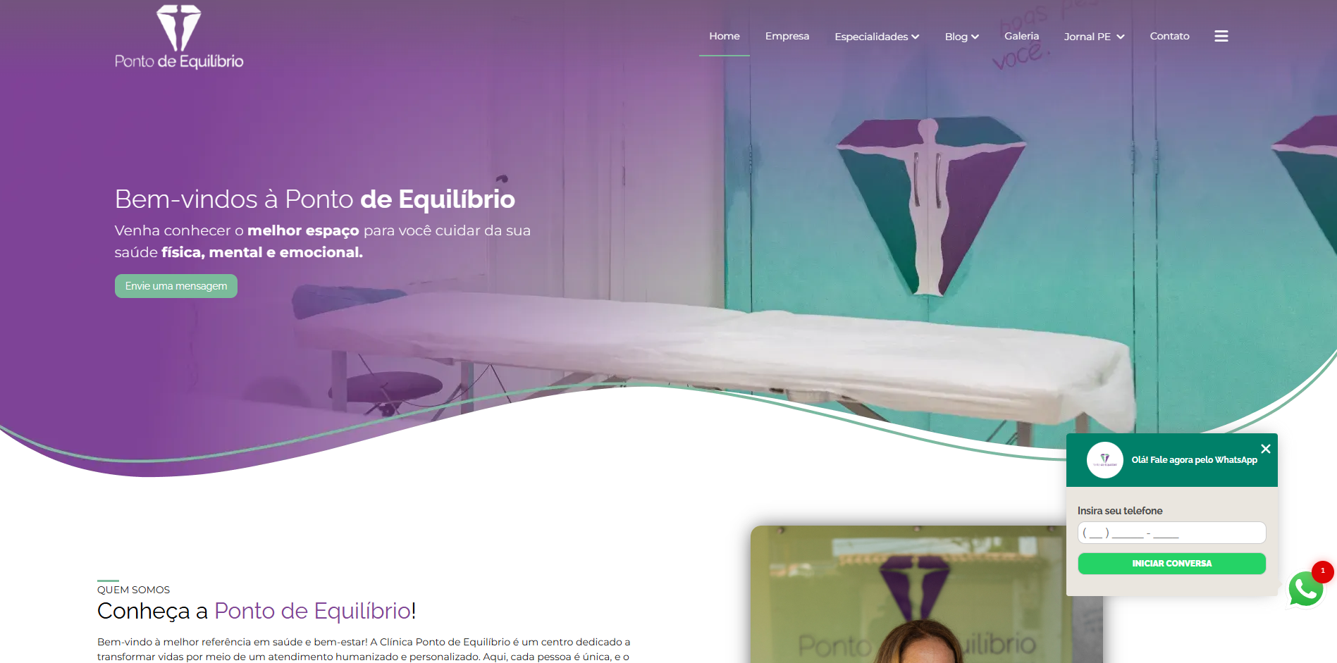 Site do Ponto de Equilíbrio